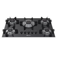 Cooktop a Gas 5 Bocas Venax Sognare Preto