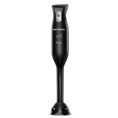 Mixer com Copo Mondial M-15-B 600ML 200W 1 Velocidade Preto Lâminas Aço Inox