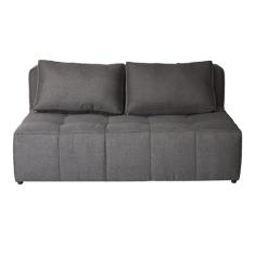 Sofá 2 Lugares Modular Soho Linho Grafite
