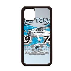Capa 1974 Plane Aereo Touring Pattern para iPhone 11 Pro Max para Apple Mobile Case Shell