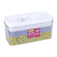 Pote para Mantimentos Hermético Bono Home de Acrílico Flip Tite 1 litro