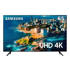 Smart TV Samsung 65 Polegadas 4K UN65CU7700GXZD LED 3X HDMI 1X USB WiFi