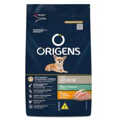 Origens Ração Seca Para Cães Sênior De Pequeno Porte Sabor Frango 3Kg