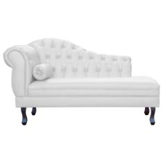 Divã Recamier Larissa Lado Direito material sintético Cores - DS Estof