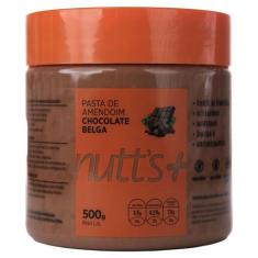 Pasta de Amendoim Gourmet 500g Nutts Mais, Chocolate Belga