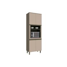 Paneleiro De Cozinha Connect 4 Portas (1 Forno) 71,5cm Duna/cristal - Henn