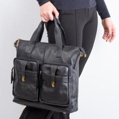 Bolsa de couro grande para notebook Jaque-Feminino