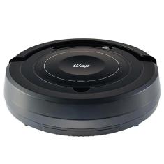 Aspirador de Pó Robô WAP Robot W100 com Mop Automático Sensor Antiqueda Filtro Lavável Preto Bivolt