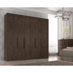 Guarda Roupa Casal Valencia 6 Portas 6 Gav