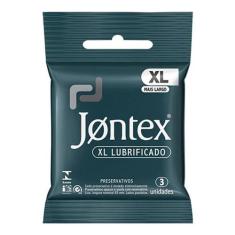 Preservativo Jontex Xl Lubrificado 3Un