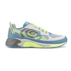 PUMA Tênis masculino Prevail Trl Pam com cadarço casual - azul, verde, cinza, Azul, verde, cinza, 42