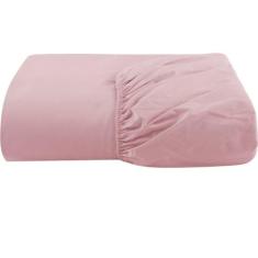 Lençol Avulso C/ Elástico Queen Percal 200 Fios Colchão 40cm - INGRID 