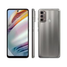 Smartphone Motorola Moto G60 128GB Champagne 4G 6GB RAM Tela 6,8 Câm. 