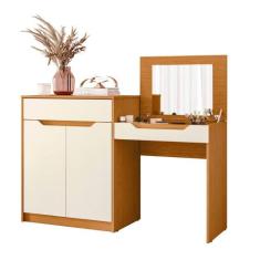 Escrivaninha Penteadeira Trend com 2 Portas e 1 Gaveta - Albatroz, Cin