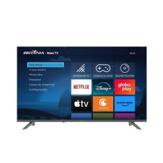 Smart 43” Britânia LED Dolby Audio Roku BTV43VA4REGB Bivolt