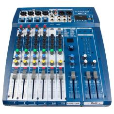 Mesa De Som Soundcraft MI 8 Analógico Com 8 Canais