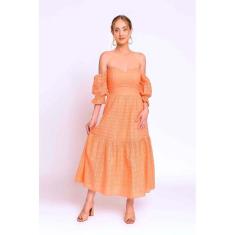 Vestido Midi Em Laise