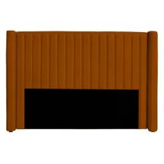 Cabeceira Casal Estofada para Cama Box Alicia Veludo - Bem Rylex, Terr