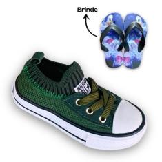 Combo Tênis meia infantil menino e menina + Chinelo - Abrakadabra, Ver