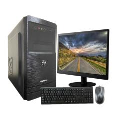 Computador Completo I3 Memória 4GB ssd 120GB Monitor 19 com leitor de dvd