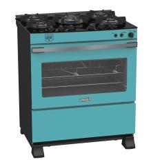 Fogao a Gas 5 Bocas Venax Gaudi Vetro Vitreo Verde 127V