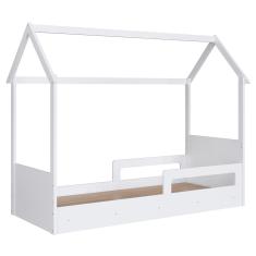 Cama Infantil Montessoriana Casinha Infix C06 Branco - Mpozenato