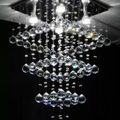 Lustre De Cristal Para Mesa De Jantar Com 70cm De Atura
