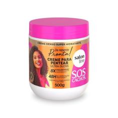 Creme Pentear Ultra Gloss Cachos Definidos 500G Salon Line