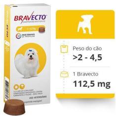 Bravecto Comprimido Para Cães De 2 A 4,5kg - msd