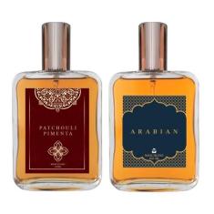 Kit Perfume Masculino - Patchouli Pimenta + Arabian 100Ml - Essência D