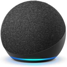Echo Dot 4ª Geração Com Alexa Smart Speaker Preta Amazon