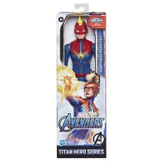 Boneco Capitã Marvel Titan Hero Avengers Hasbro