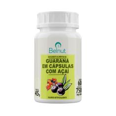 GUARANÁ COM AÇAÍ BELNUT 90 CAPS SOFTGEL 500MG 