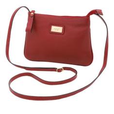Bolsa Feminina de Couro Mariart 199, Vermelho