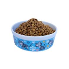 Tigela Porcelana Comedouro Bebedouro Pequeno Cachorro Gatos - Ô Bichim