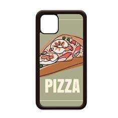 Capa Slice of Pizza Italy Sea Foods para iPhone 12 Pro Max para Apple Mini Mobile Case