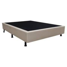 Base Box Solteirão Sintético Bege - 30x128x188