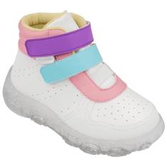 Tênis Infantil Menina Pampili 682.016 Liz Com Luz