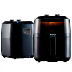 Fritadeira Elétrica Air Fryer Sem ??leo 5L Amvox Preto 1400W 110V - ARF 1250