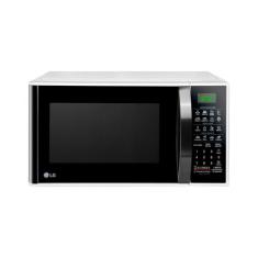 Forno Micro-ondas Easy Clean MS3091BCA 30 Litros 800W LG, Branco e Pre