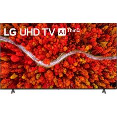 Smart TV LED 75” LG 75UP8050 4K UHD Wi-Fi Bluetooth HDR Inteligência Artificial ThinQ Smart Magic Google Alexa