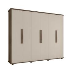 Guarda-Roupa com 4 Gavetas Bolzano Freijó Off White