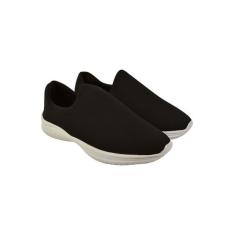 Tênis Calce Fácil Sem Cadarço Barato - Cazzani, Preto, Feminino, 37