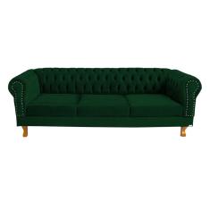 Sofa Chesterfield Duque 2M - Verde Musgo / Sala, Recepção, Barbearia