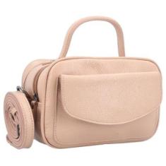 Bolsa de Couro Baú Mini Querida-Feminino