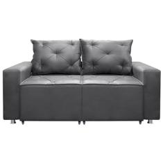 Sofá Retrátil e Reclinável 2 Lugares Bariloche 1.50cm C/Molas - Veludo