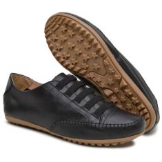 Tênis Sapatênis Feminino Super Confortável Couro Original - ONIX SHOES