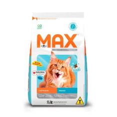 Ração Max para Gatos Adultos Castrados Sabor Frango, 10,1kg