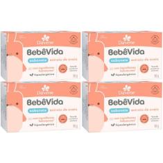 4UN Bebe Vida Sabonete Vegetal Dermoprotetor 90g Davene