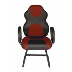 Cadeira Gamer Interlocutor Linha Gamer Racing Vermelho - Design Office